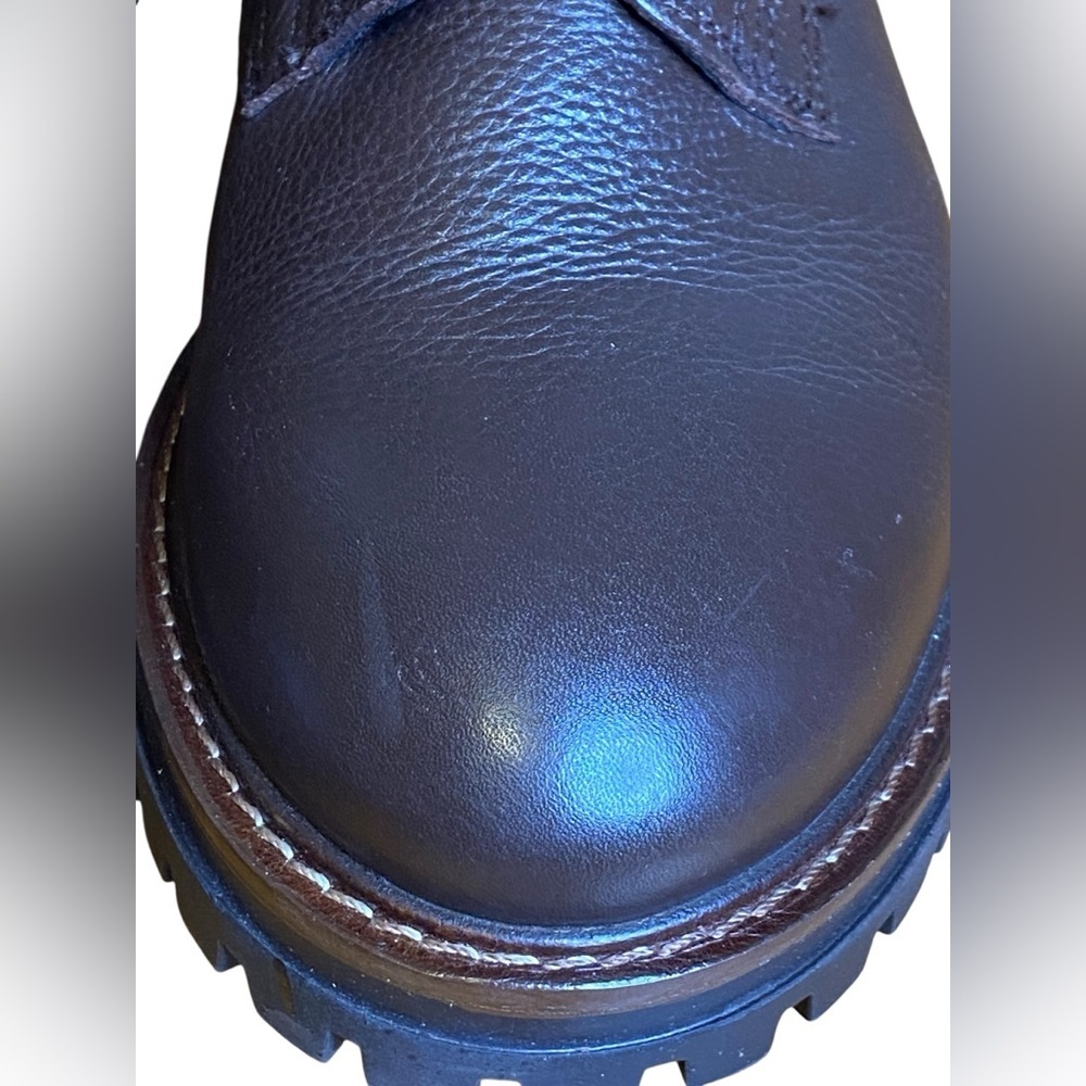 Alberto Torresi Italian Leather Midcalf Side Zip Boots women’s Size 40 or U.S 9 - Picture 8 of 13